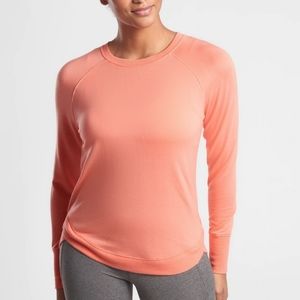 Athleta long Sleeve Peach Sweater